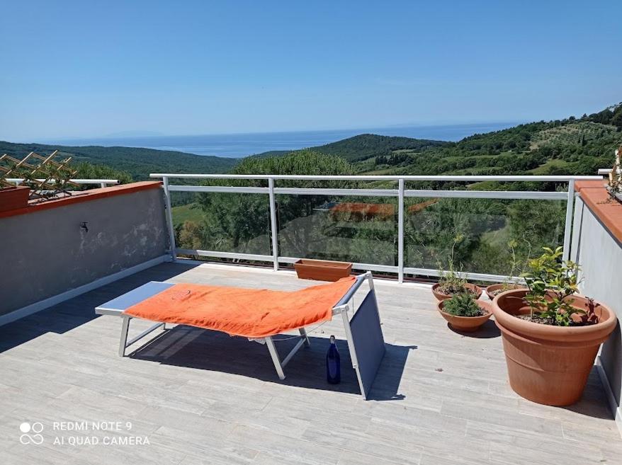Vista Sulle Isole Dell'Arcipelago Toscano Nibbiaia Exteriör bild