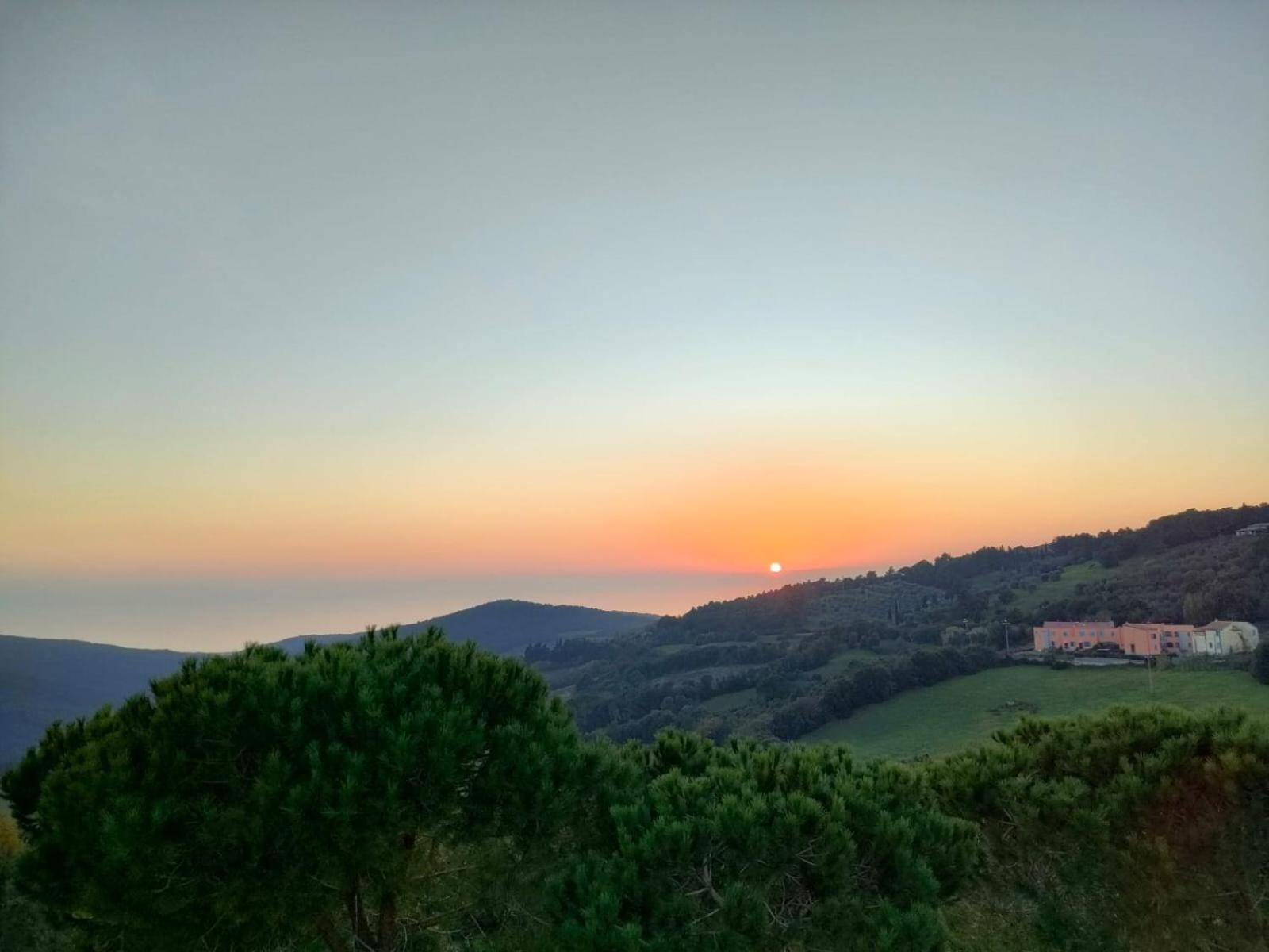 Vista Sulle Isole Dell'Arcipelago Toscano Nibbiaia Rum bild